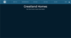 Desktop Screenshot of greatlandhomesllc.com